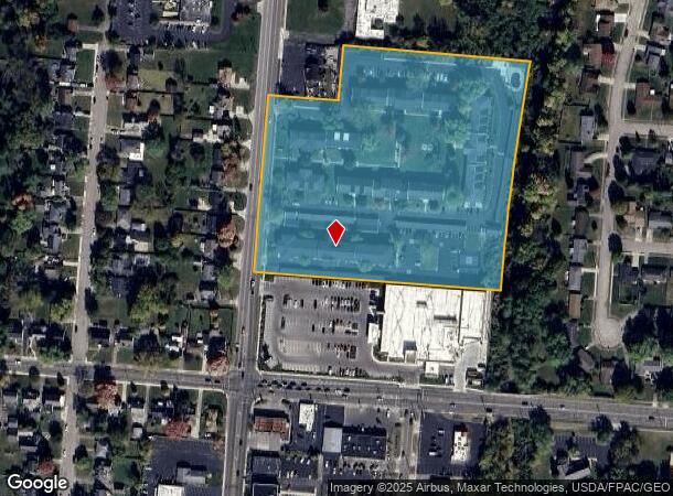 2310 N Limestone St, Springfield, OH Parcel Map