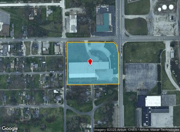  2002 S Coliseum Blvd, Fort Wayne, IN Parcel Map