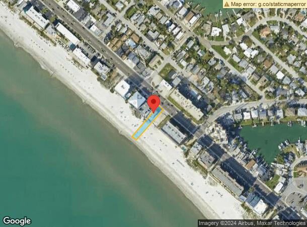  14048 Gulf Blvd, Madeira Beach, FL Parcel Map