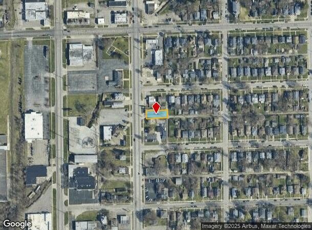  2408 S Michigan St, South Bend, IN Parcel Map