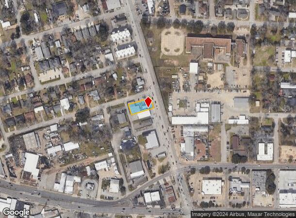  539 N Frazier St, Conroe, TX Parcel Map