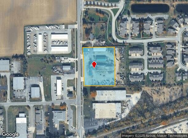  743 N Carr Rd, Plainfield, IN Parcel Map