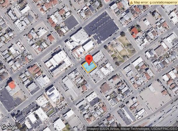  800 Montana Ave, El Paso, TX Parcel Map