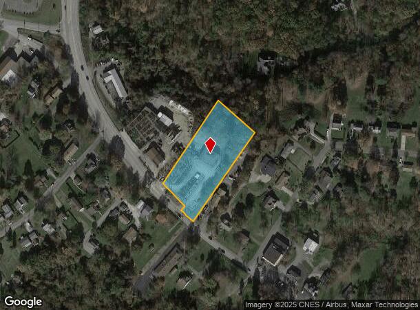  3162 Brodhead Rd, Aliquippa, PA Parcel Map