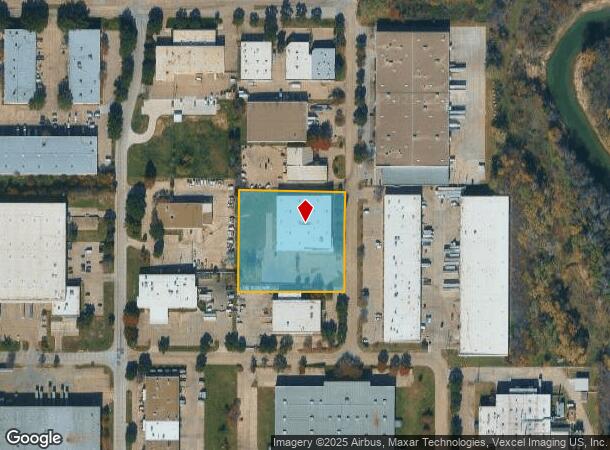 2519 114Th St, Grand Prairie, TX Parcel Map