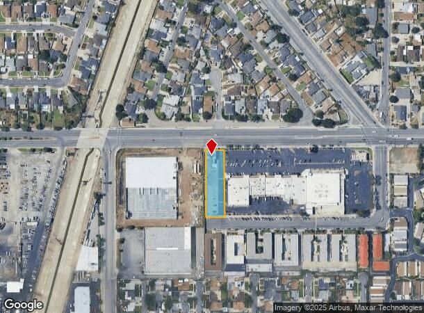 13844 Imperial Hwy, Santa Fe Springs, CA Parcel Map