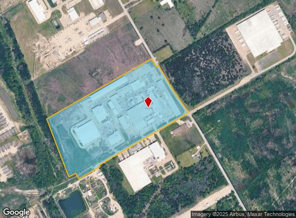 2801 S Oak Grove Rd, Ennis, TX Parcel Map