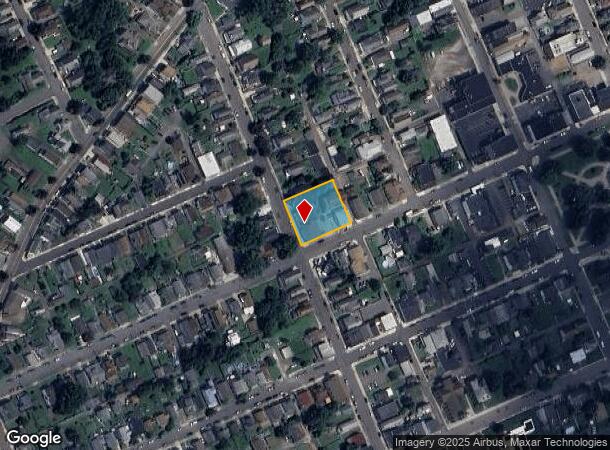 135 W Broad St, Nanticoke, PA Parcel Map