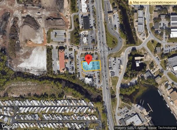  1114 Thomas Dr, Panama City, FL Parcel Map