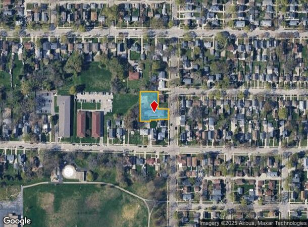 3555 S Brust Ave, Milwaukee, WI Parcel Map