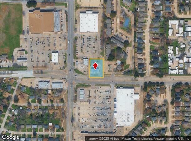 103 E Harwood Rd, Hurst, TX Parcel Map