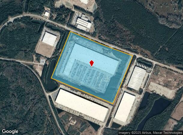  1247 Sunbury Rd, Midway, GA Parcel Map