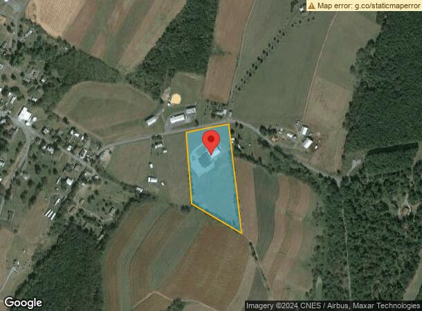  268 Rock Hl, Clearville, PA Parcel Map