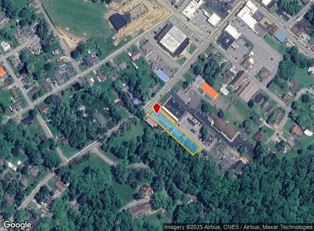 219 W Maple Ave, Fayetteville, WV Parcel Map