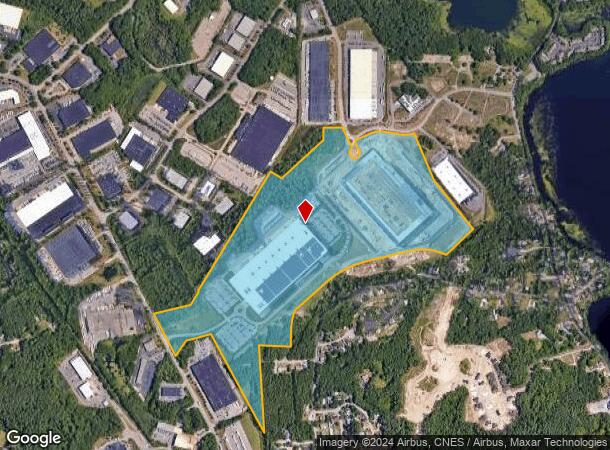  500 John Hancock Rd, Taunton, MA Parcel Map