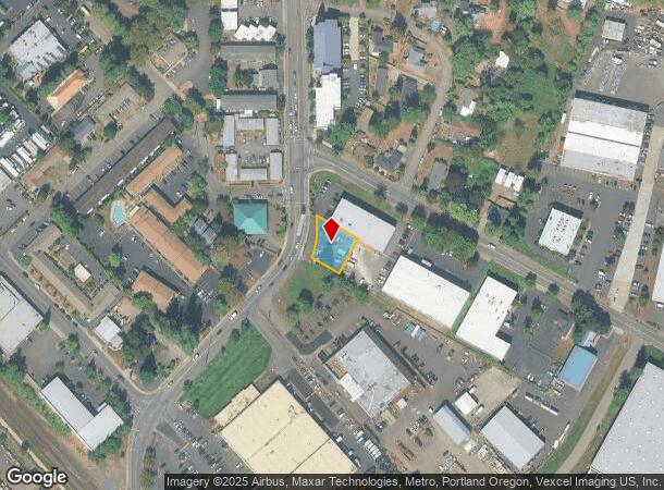 12530 Sw Hall Blvd, Portland, OR Parcel Map