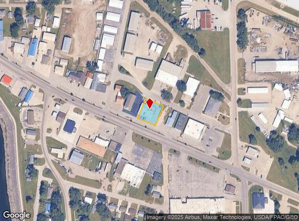 3521 Lafayette Rd, Evansdale, IA Parcel Map