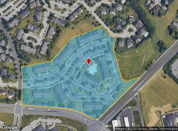 4901 Meridian Way, Frederick, MD Parcel Map