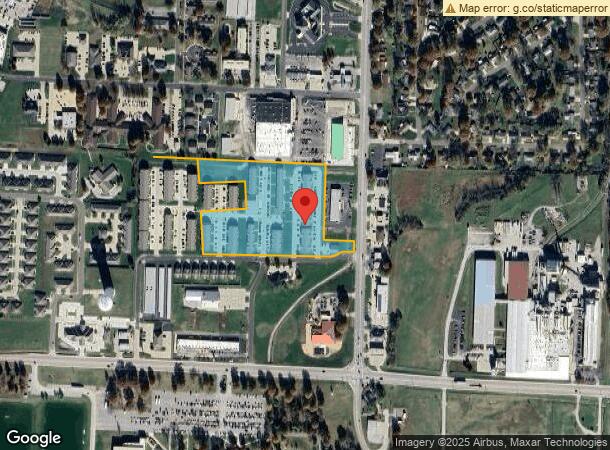  1500 Thompson Blvd, Sedalia, MO Parcel Map