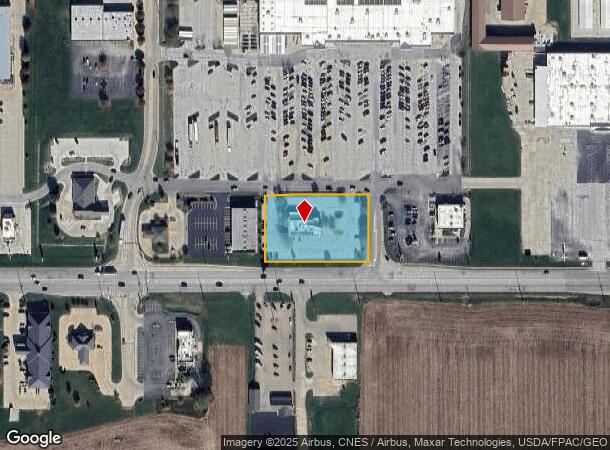  1724 E Jackson St, Macomb, IL Parcel Map