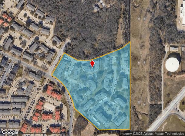  6011 Oakland Hills Dr, Fort Worth, TX Parcel Map