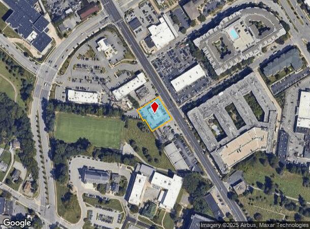 718 York Rd, Towson, MD Parcel Map