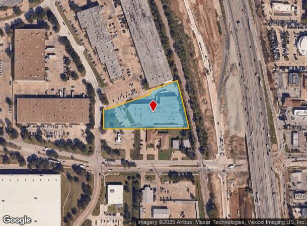  1875 Monetary Ln, Carrollton, TX Parcel Map