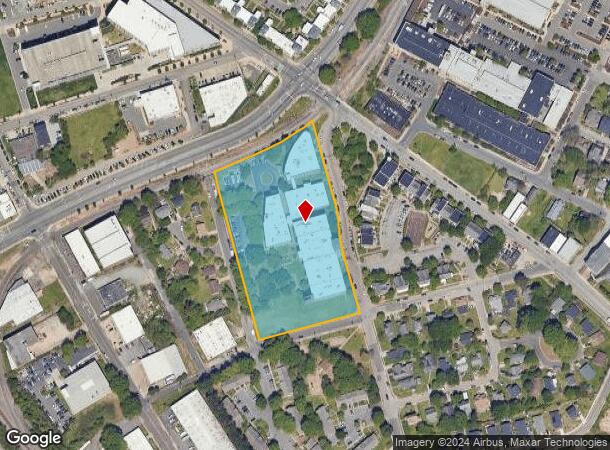  804 Angier Ave, Durham, NC Parcel Map