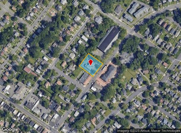  215 E Grove St, Westfield, NJ Parcel Map
