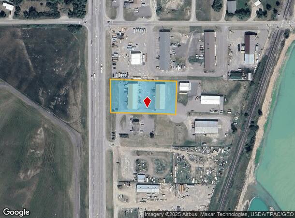  122 Osprey Business Ct, Columbia Falls, MT Parcel Map