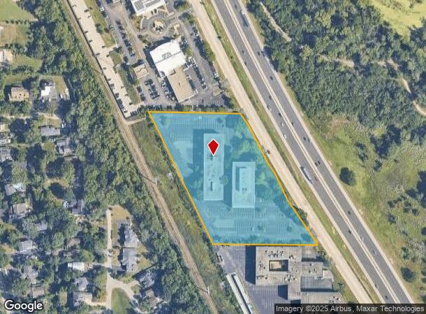  570 W Frontage Rd, Winnetka, IL Parcel Map