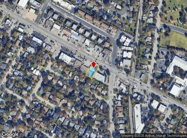  1711 W Anderson Ln, Austin, TX Parcel Map