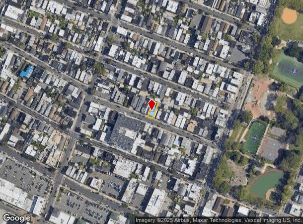  284 E Kinney St, Newark, NJ Parcel Map