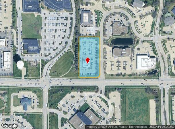  12401 University Ave, Clive, IA Parcel Map