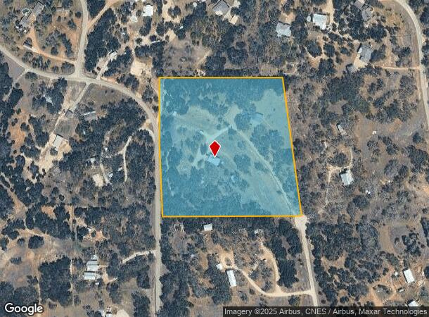  441 Leaning Oak Trl, Dripping Springs, TX Parcel Map