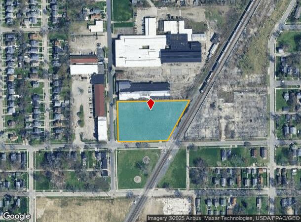  1820 Clinton St, Toledo, OH Parcel Map