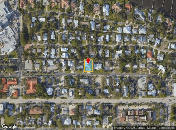  823 Se Osceola St, Stuart, FL Parcel Map