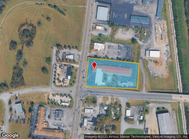  1855 S Church St, Murfreesboro, TN Parcel Map