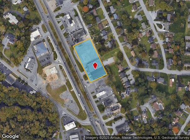 1350 Dual Hwy, Hagerstown, MD Parcel Map