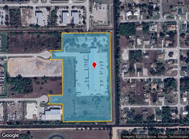 5500 4Th St W, Lehigh Acres, FL Parcel Map