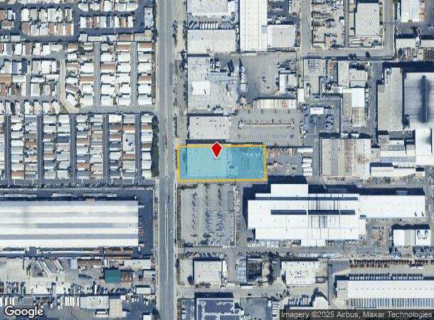  16720 Garfield Ave, Paramount, CA Parcel Map