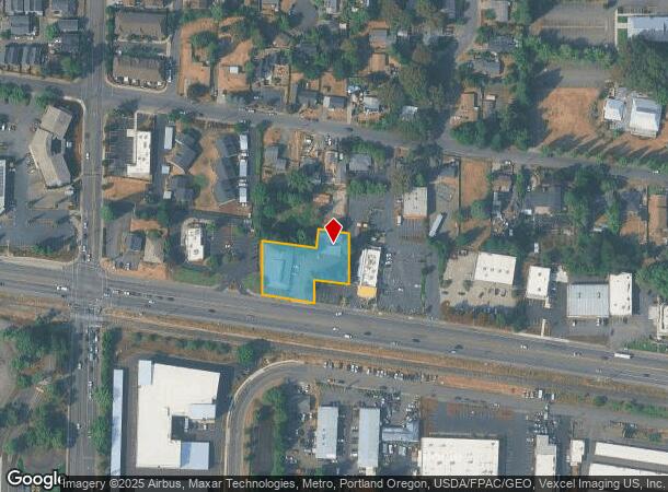 19635 Sw Tualatin Valley Hwy, Beaverton, OR Parcel Map