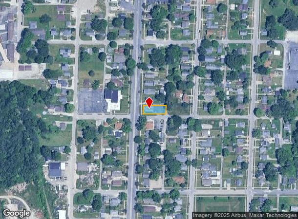  1802 Broadway St, Anderson, IN Parcel Map