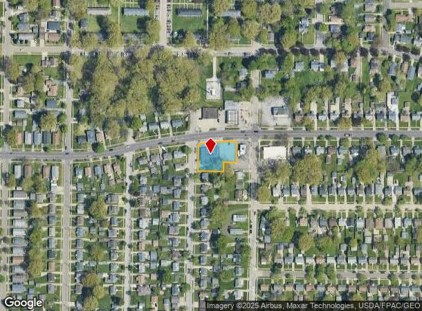  734 738 E Archwood Ave E, Akron, OH Parcel Map
