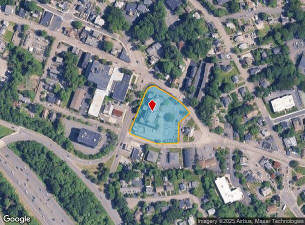  1266 Furnace Brook Pky, Quincy, MA Parcel Map