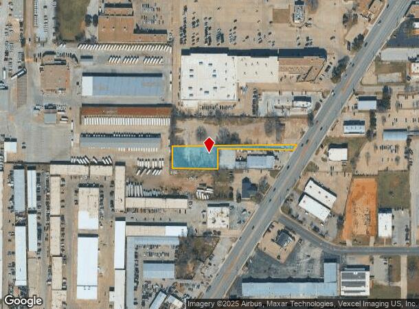 2404 S Cooper St, Arlington, TX Parcel Map