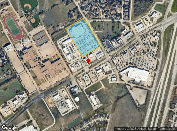  3145 E Broad St, Mansfield, TX Parcel Map