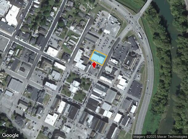  114 N Pine St, Pineville, KY Parcel Map