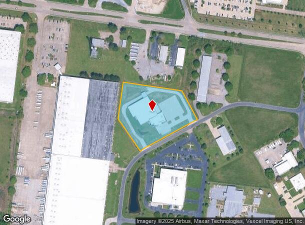  120 Matrix Loop, Lafayette, LA Parcel Map