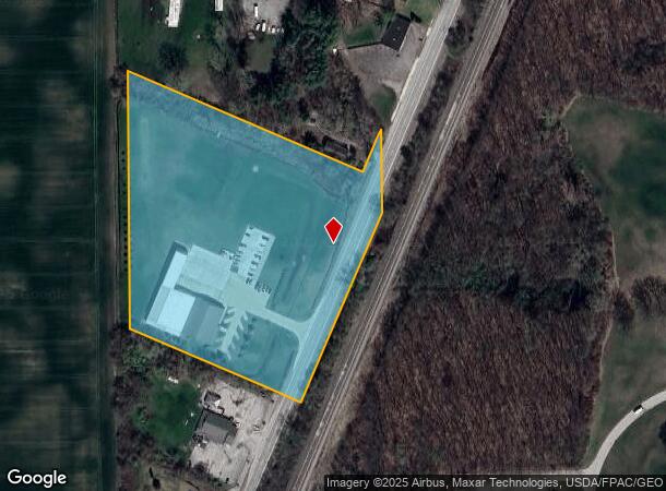  10835 Telegraph Rd, Erie, MI Parcel Map